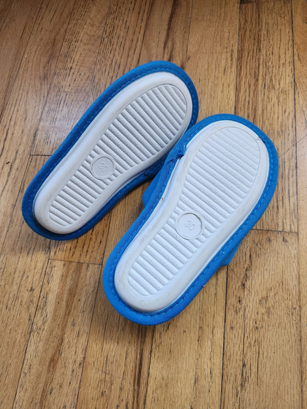 Thomas & Friends Blue Kids Slip-On Slippers with Logo 5t